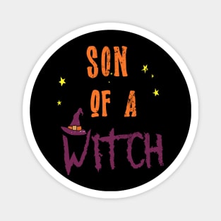 Son of a witch Hat Halloween costume party Gift Magnet